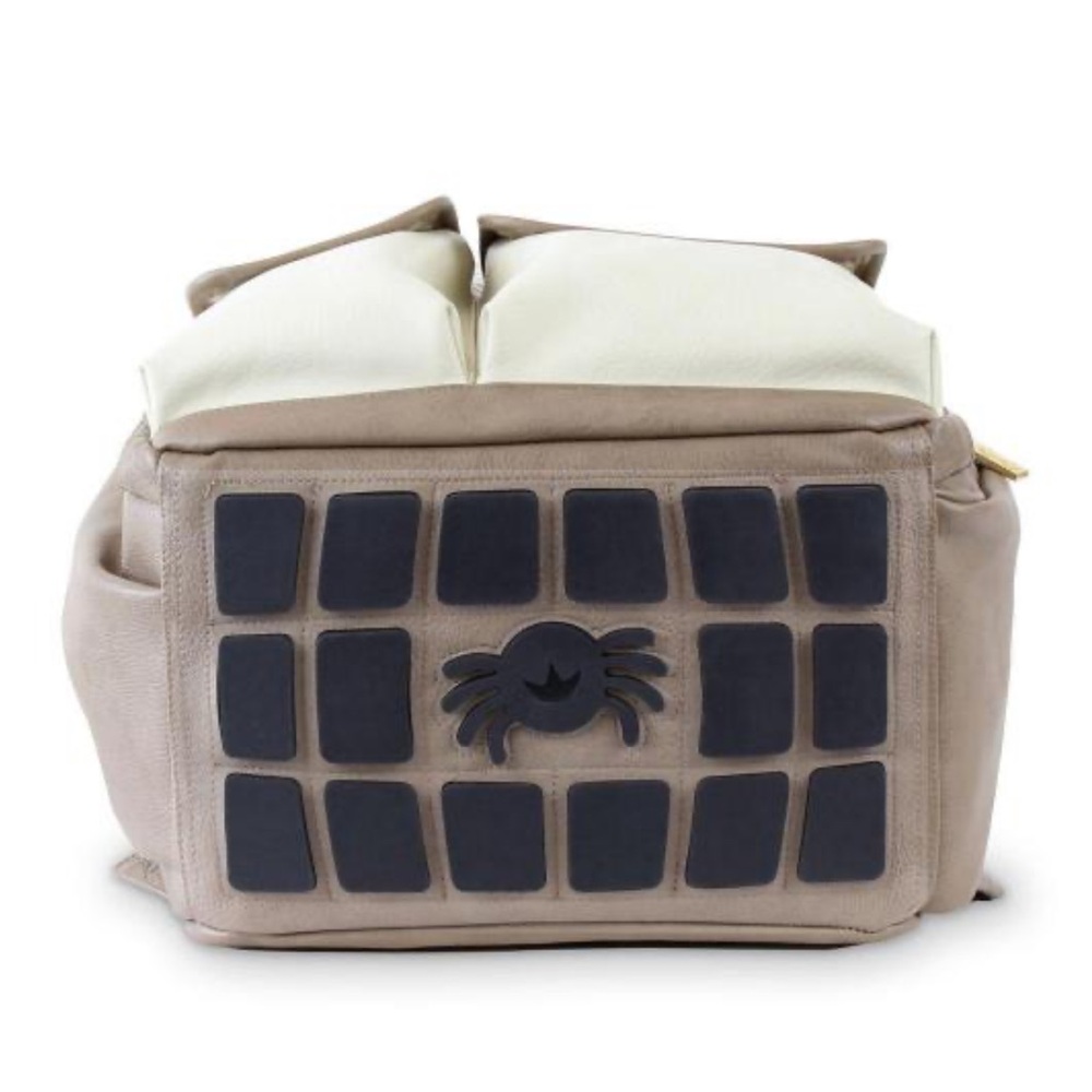 Itzy Ritzy Boss Diaper Bag Backpack - Vanilla Latte - Picture 4 of 13